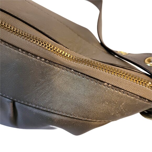 COACH Ashley Metallic East West Crossbody Bag - Picture 10 of 16